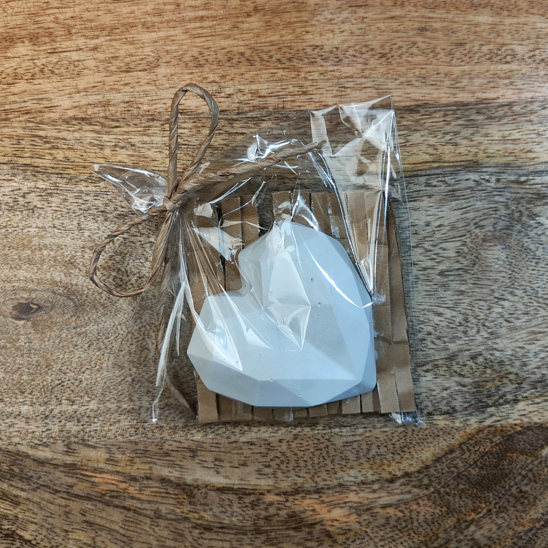 Serce geometryczne w woreczku